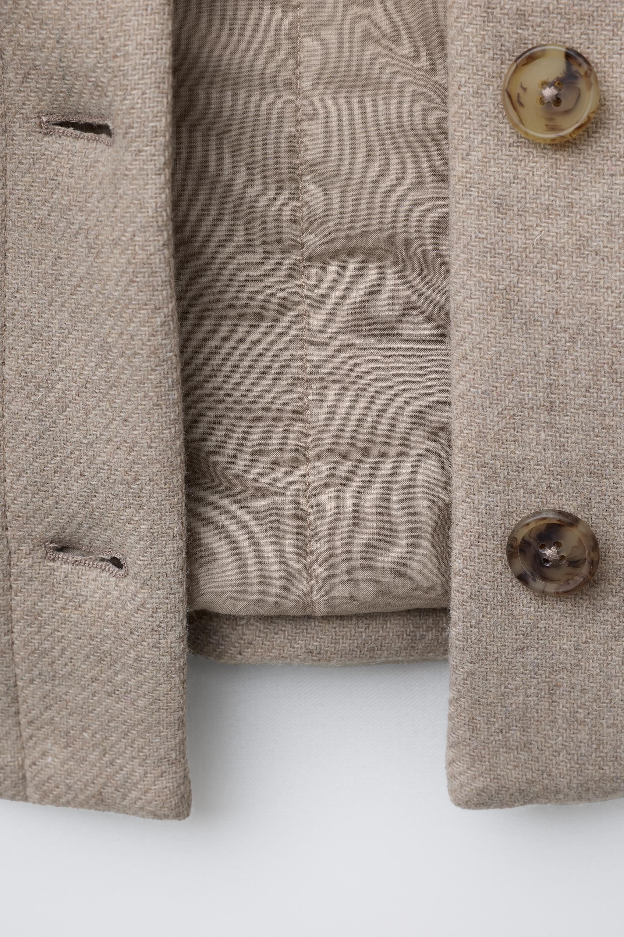HOODED DUFFEL COAT WITH WOOL MANTECO ®